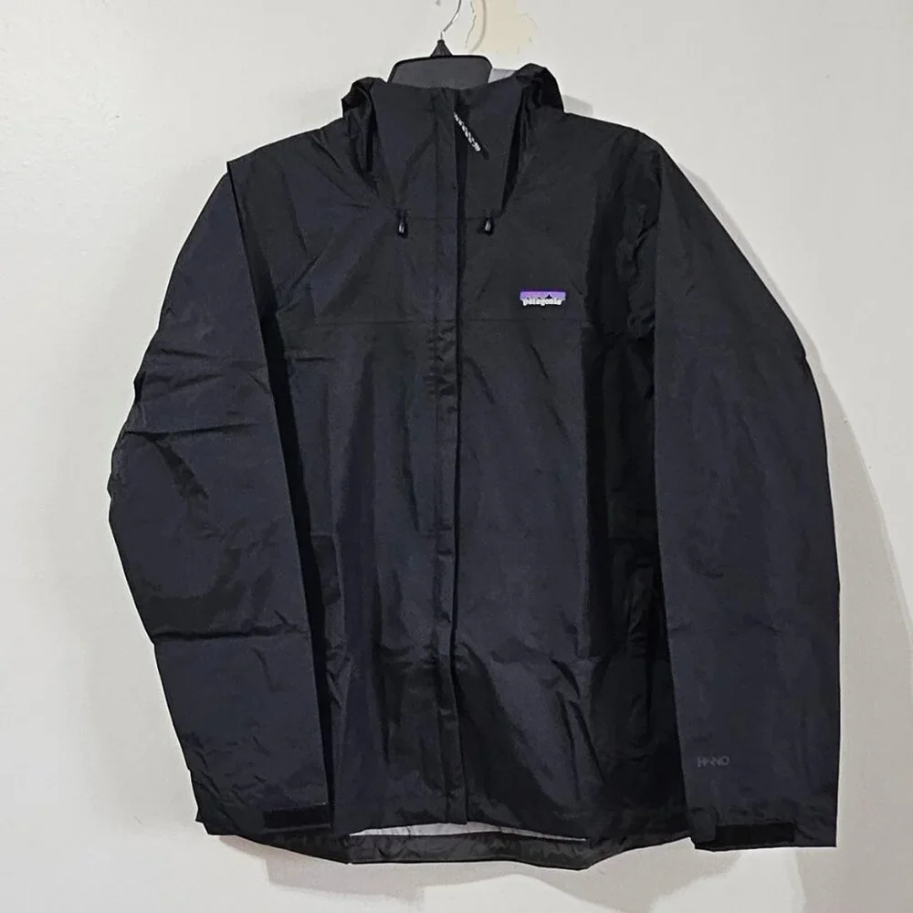 Patagonia Women's Torrentshell 3L Rain Jacket - Black - Size L - 85246 - Picture 3 of 9